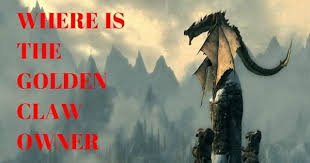 Skyrims Owner Of The Golden Claw Youtube Skyrim Elder Scrolls Funny Skyrim Game