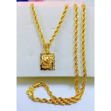 Harga emas 916 di emaschantique tanpa upah! Set Rantai Leher Pintal Loket Petak Emas 916 Tulen Shopee Malaysia