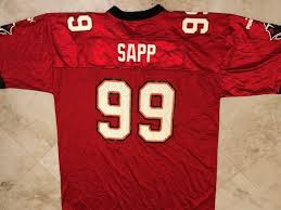 Details About Warren Sapp 99 Tampa Bay Buccaneers Throwback Jersey Xl Puma Red Nfl