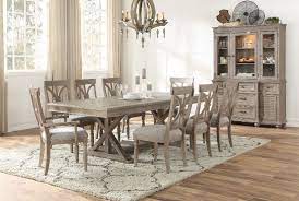 If you are ferret that thing, then you have to know about dining room chairs light wood. Homelegance 1689br 96 7 Pc Cardano Driftwood Light Brown Finish Wood Trestle Base Dining Table Set