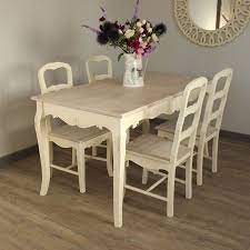 Find the dining room table and chair set that fits both your lifestyle and budget. Country Ash Range Cream Large Dining Table And 4 Chairs Large Dining Table Large Dining Room Table Dining Room Design
