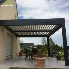 Desain Modern Luar Ruangan Tahan Air Pergola Aluminium Gazebo Pergola Buy Pergola Gazebo Aluminium Pergola Gazebo Gazebo Pergola Product On Alibaba Com