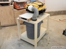 A thickness planer (also known in the uk and australia as a thicknesser or in north america as a planer) is a woodworking machine to trim boards to a consistent thickness throughout their length and flat on both surfaces. How To Make A Planer Stand Ibuildit Ca