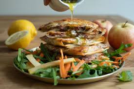 Brick De Legumes Au Cheddar Et Sauce Vierge Au Citron Cuisson Des Aliments Recette Recette Brick