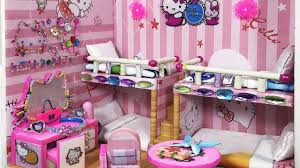 If you ever had the fortune to visit taiwan or japan, it's hard to deny the fact that hello kitty is pretty much on every street corner. Hello Kitty Room Simple Diy Miniature Dollhouse Not A Kit Youtube