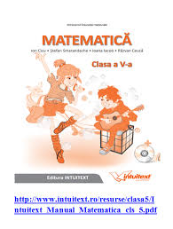 Consiliere si dezvoltare personala clasa 5. Mathematical Variety Manualele Pentru Clasa A V A