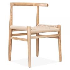 Nordic Chair With Weave Seat Natural In 2020 Nordic Chair Scandinavian Dining Chairs Danish Dining Chairs