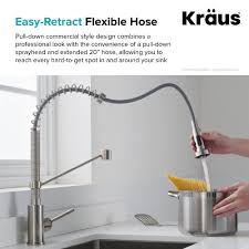 From finishes that last, to faucets that perfectly balance your water pressure, moen sets the standard for exceptional beauty and reliable, innovative design. Kraus Ellis 33 16 Gauge Undermount Kitchen Sink Combo Set With Bolden Directsinks