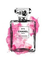 Chanel edible cupcake toppers 12 chanel logo edible images for cupcakes, cookies, cake, brownies any dessert. Chanel Art Watercolor Bright Pink Printable 16x20 Door Hellomrmoon Chanel Decor Chanel Poster Chanel Art