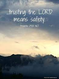 May You Find The Safety You Need Today Trusting The Lord Means Safety Proverbs 2925 Nlt Safety Proverbs 29 Lord Meaning Scripture Verses