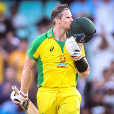 Drummerworld page for steve smith. Steve Smith And Aaron Finch Centuries See Australia Ease Past India In First Odi Cricket The Guardian