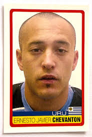 2007 COPA AMERICA VENEZUELA Panini Sticker #077 ERNESTO JAVIER CHEVANTON  URUGUAY