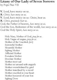 Dear friend, bishop james e. The Rosary Of The Seven Sorrows Of Our Lady Pdf Free Download