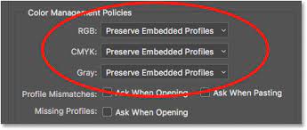 Maybe you would like to learn more about one of these? Photoshop Essential Color Settings