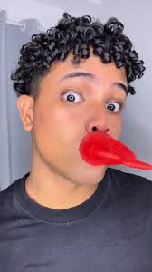 Singer with Big Lips