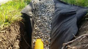 How a french drain works. How Much Stone Should You Use In A French Drain System Youtube