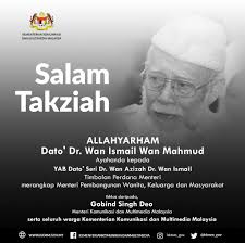 Wan azman wan ahmad,1 muhammad dzafir ismail,1 matthias leschke,2 matthias waliszewski,3 michael boxberger,3 imran zainal abidin,1 ahmad syadi mahmood zuhdi1 1 university malaya medical center, malaysia; Ucapan Takziah Buat Yab Datuk Seri Dr Kementerian Komunikasi Dan Multimedia Malaysia Kkmm Facebook