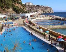 The monolithic rock of gibraltar entices tourists with its lush greenery and the friendly barbary macaques ubiquitous to the area. Gibraltar Beaches Welcome To Gibraltar