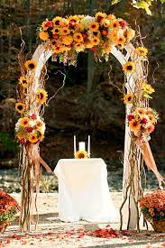 27 Incredible Ideas For Fall Wedding Decor Wedding Forward Fall Wedding Arches Outdoor Fall Wedding Fall Wedding Decorations