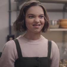 emma myers as beebee jordan a taste of christmas 2020 movie