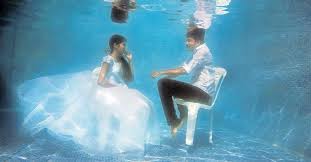 Aug 30, 2018 · if you're having a larger wedding (250 guests or more), you might even want to ask about having three shooters so your photography team can be sure to capture the event from all angles. Underwater Wedding Photo Shoot The Latest Trend Lifestyle News English Manorama