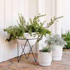 Garden & patio/outdoor decor/planters, hangers & stands/planters. Iris Indoor Outdoor Planter On Stand