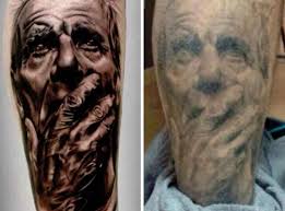 A fresh tattoo is very sensitive to the sun and you could have a burn or uv reaction when exposing a. 35 Eye Opening Photos That Show How Tattoos Age Over Time