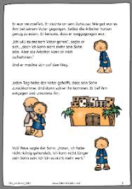 Hilfe für mitarbeiter in der kinderkirche und kindergottesdienst. Der Verlorene Sohn Verlorener Sohn Gleichnis Vom Verlorenen Sohn Das Gleichnis Vom Verlorenen Sohn