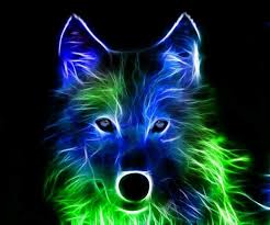 Neon Wolf Wolf Spirit Animal Wolf Pictures Wolf Wallpaper