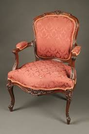 19th Century French Louis Xv Open Armchair In Mahogany Armchair Comfy Chairs Classic Armchair
