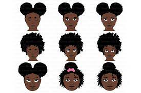 Download Afro Girl Svg Bundle Afro Woman Svg Black Woman Natural Hair Clipart By Doodle Cloud Studio Thehungryjpeg Com