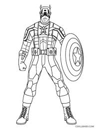 Have fun with this free coloring sheet! Captain America Coloring Pages