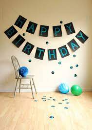 How To Make A Giant Painterly Birthday Banner Diy Birthday Banner Birthday Card With Name Happy Birthday Banner Diy