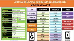 Format raport k13 smp versi 2017 multi kkm youtube. Download Aplikasi Raport K13 Sd Revisi 2018 Kelas 1 2 3 4 5 Dan 6 Semester 1 Dan 2 Dicariguru Com