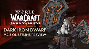 How to Obtain the Dark Iron Dwarf WEAPON Transmogs & Grimhowl MOUNT in  Patch 9.2.5 | Shadowlands - YouTube