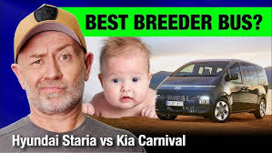 Hyundai Staria vs Kia Carnival
