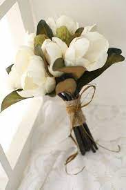 Magnolia Wedding Bouquet Flower Bouquet Wedding Wedding Flowers Magnolias Wedding Bouquet