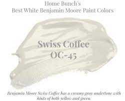 Best White Paint Colors By Benjamin Moore Swiss Coffee Benjamin Moore White Paint Colors Best White Paint