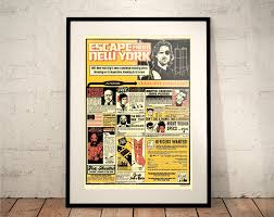 Il réalise ensuite deux téléfilms dont le roman d'elvis (1979) où il rencontre kurt russell, qui sera tête d'affiche de son new york 1997(1981). Escape From New York Print Poster Snake Plissken John Carpenter Kurt Russell 80s Movies Cult Movie Sold By Lamplight Design Co On Storenvy