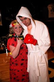 Diy Halloween Costume Hawaiian Punch This Was An Almost Entirely Home Made Costume We Had The M Diy Halloween Costume Halloween Diy Diy Couples Costumes