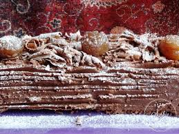 Buche De Noel Aux Marrons Sans Gluten Recette Buche De Noel Aux Marrons Buche De Noel Alimentation