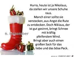 Der nikolausstiefel symbolisiert den brauch des beschenkens, so wie es einst der heilige nikolaus von myra getan hat. Hurra Heute Ist Nikolaus