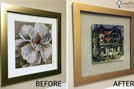 How to make floating picture frames. Diy Floating Glass Frame Make From Any Picture Frame Diy Float Frame Diy Picture Frames Floating Picture Frames