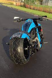 Harley Davidson V Rod Australia Blue By Dgd Custom Harley Davidson V Rod Harley Davidson Bikes Harley