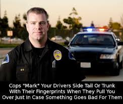 Cops Mark Drivers Side Trunk With Their Fingerprints Just In Case It Goes Bad For Them Facts Wt