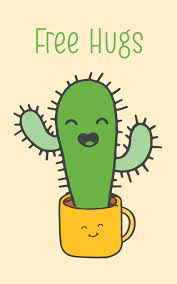 You can make little round. Buy Free Hugs Smiling Open Arms Friend Kawaii Cactus Sketchbook Journal Homeschool And Elementary School Children Birthday Gifts Friendship Writers Kawaii Artists Book Online At Low Prices In India Free Hugs