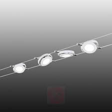 Cable Lighting System Macround With Four Lights In 2020 Led Seilsystem Seilsysteme Led