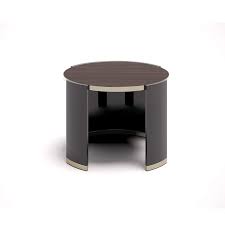 End tables and accent tables: Contemporary Coffee Table Jewel 70 Capital Collection Wooden Marble Leather Base