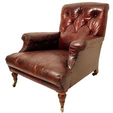 English Gentleman S Leather Library Chair 1stdibs Com Vintage Lounge Chair Library Chair Most Comfortable Office Chair