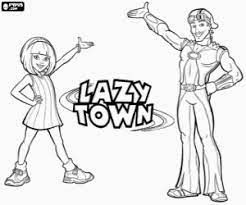 Stephanie from lazytown coloring page printable game. Lazy Town Coloring Pages Printable Games